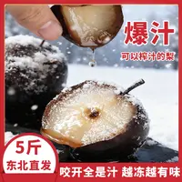 【到手5斤】正宗东北特产冻梨延吉苹果梨冻梨汁冬天水果甘甜爽口
