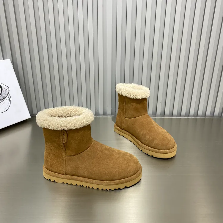 韩系毛口糖果色雪地靴女2026冬季大棉保暖舒适轻便百搭休闲棉鞋潮