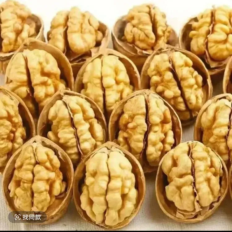 新疆阿克苏185纸皮核桃手捏即开薄皮营养饱满原味零食