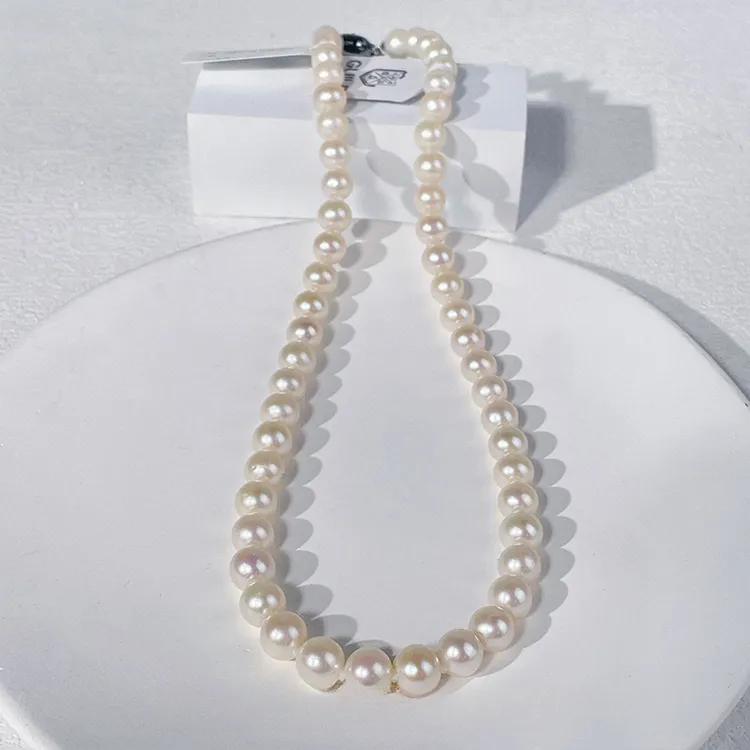 【乔森-甄爱】“西子”淡水无核珍珠项链 7-8mm GRD