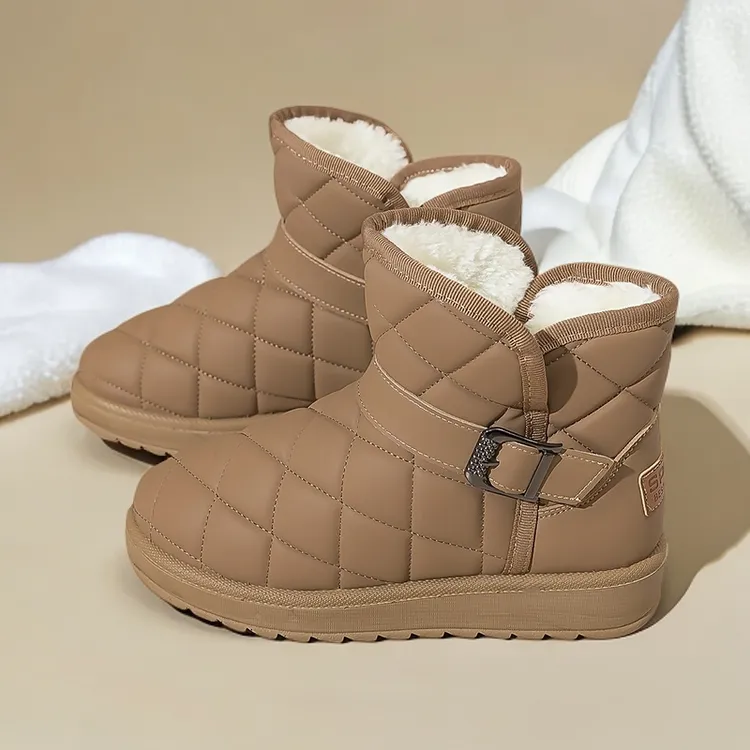 【专柜品质】2025新款雪地靴女面包棉靴防水短靴加绒加厚秋冬棉鞋女