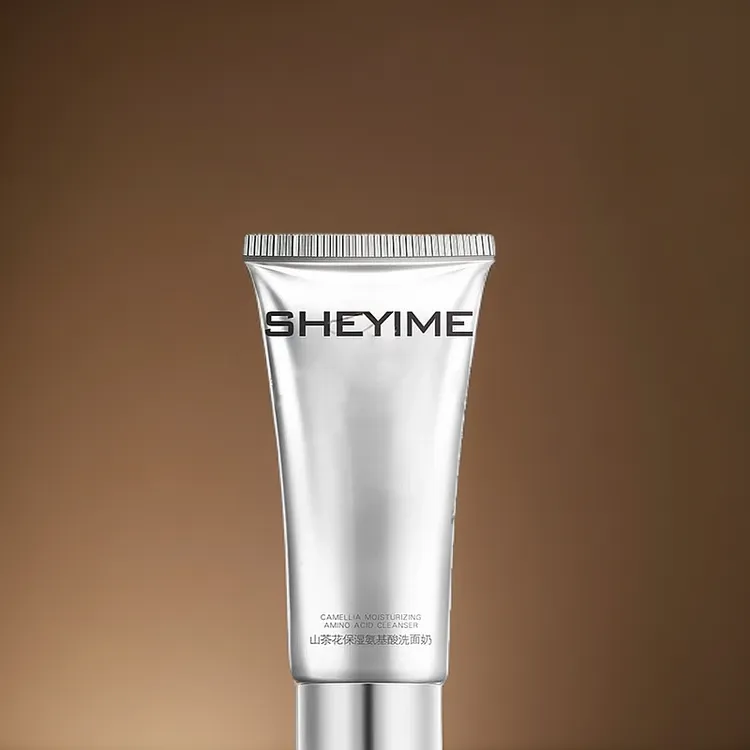 SHEYIME山茶花保湿清透氨基酸温和清洁滋润山茶花提亮洗面奶