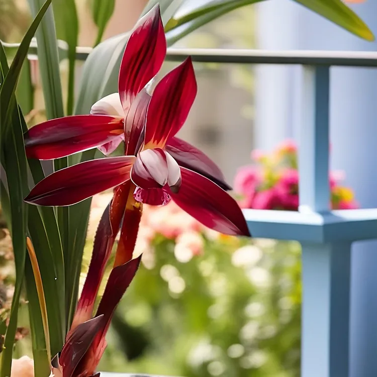 春兰大中华带花苞发货兰花盆栽花卉阳台办公室植物名贵裸根兰花苗