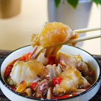【顺丰发货】④新鲜生呛 香辣蟹块 肉质饱满 750g/桶*2（含少量汤汁）