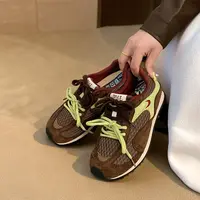 阿甘鞋女运动鞋新款2025秋季休闲鞋学生跑步运动鞋韩版百搭德训鞋