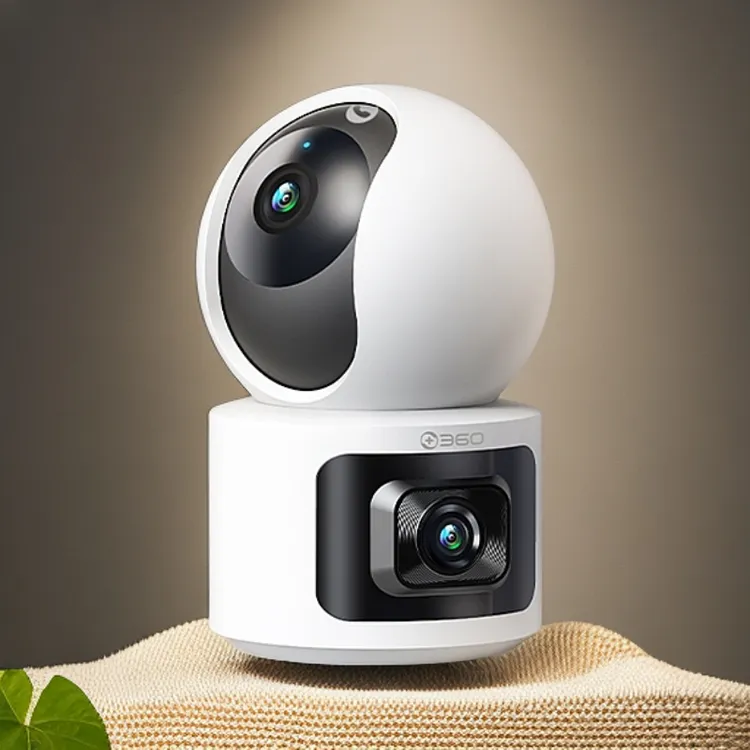 360360双摄D2PRO 2K监控摄像头家用室内手机远程wifi无线摄影头