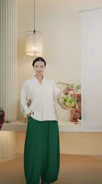 七初的布衣 年中回馈汉服领打底上衣