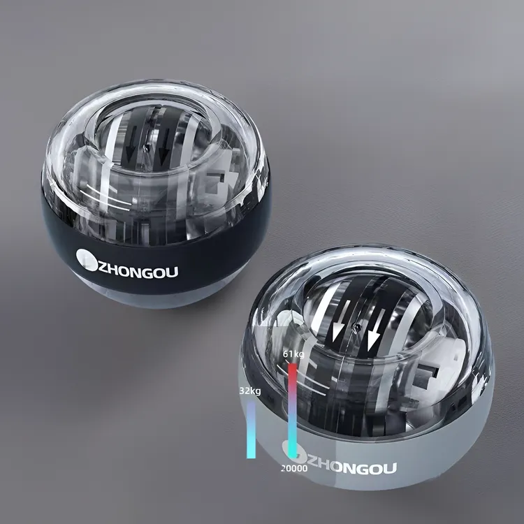 腕力球100公斤自启动男握力球臂力手腕金属60静音离心减压腕力器