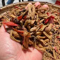 湖南邵阳农家手工混合榨菜特色开胃下饭菜