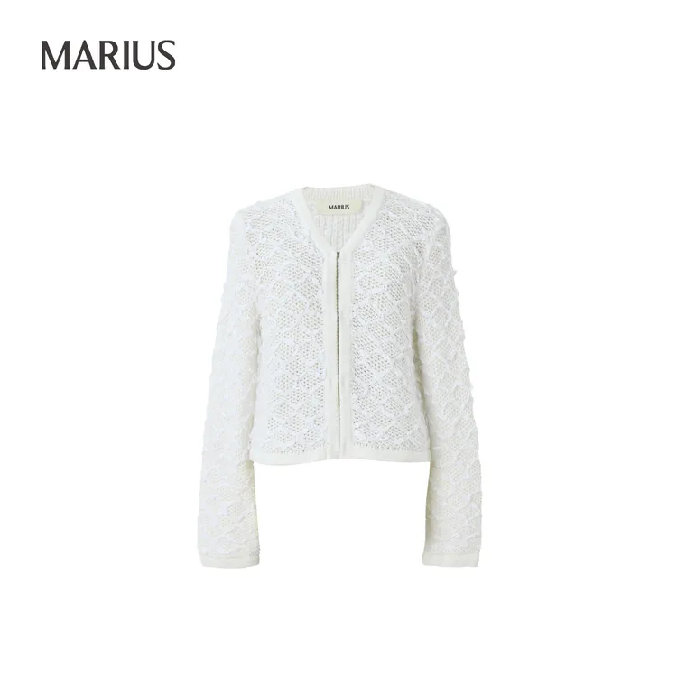 MARIUS’雪浪小香‘精致气质小香开衫