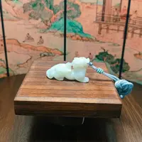 G和田玉龙行吊坠0863