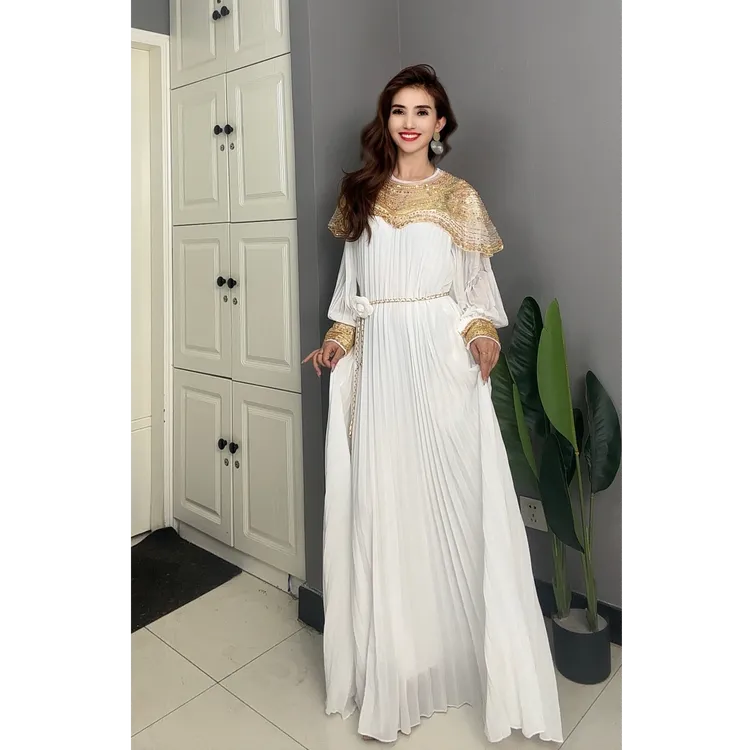 9432【包邮】新款时尚气质这个褶皱礼服女装连衣裙