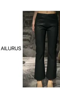 AILURUS【秋来秋去】2025深圳欧货秋冬百搭时尚微辣Pu皮裤