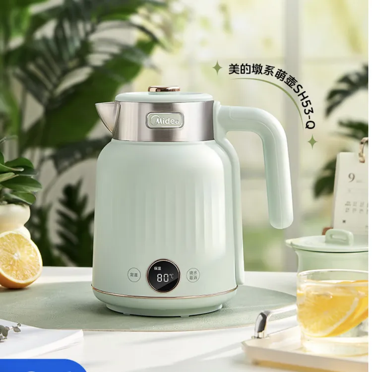 Midea/美的电热水壶复古多功能家用大容量全自动小型电水壶恒温