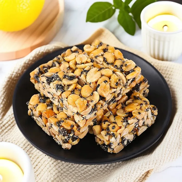 潮汕特产花生芝麻酥传统糕点香脆可口休闲零食