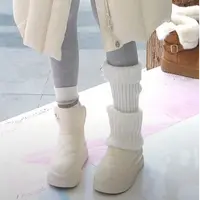 2025新款时尚百搭加厚保暖雪地靴 XX 9310 跟高5CM