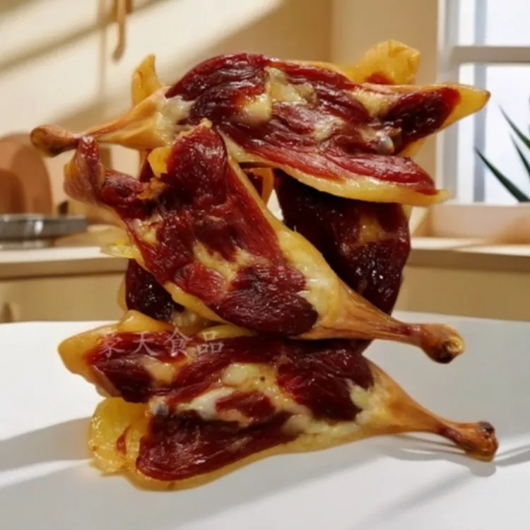 芝麻香鸭腿   不咸不淡刚刚好农家手工工艺制作精修腊香鸭腿