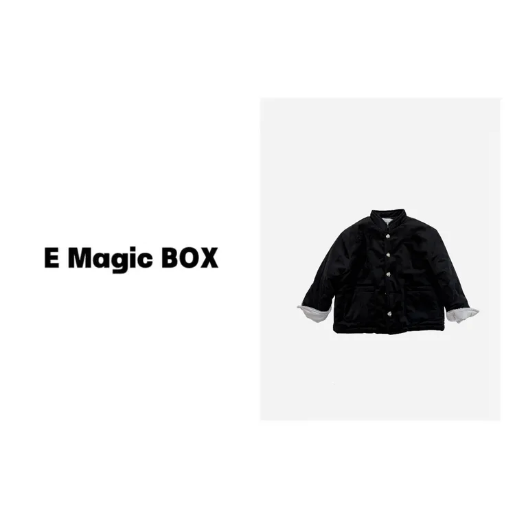 E Magic Box童装“中式小唐装”儿童限量款冬季加棉外套C0870