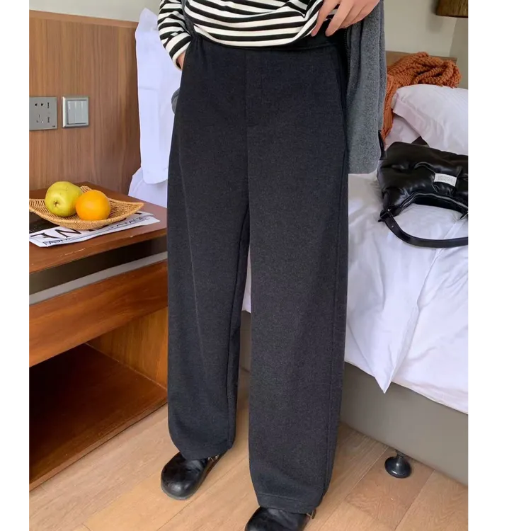 高腰秋冬羊毛加厚镰刀裤休闲显瘦百搭 C06K14