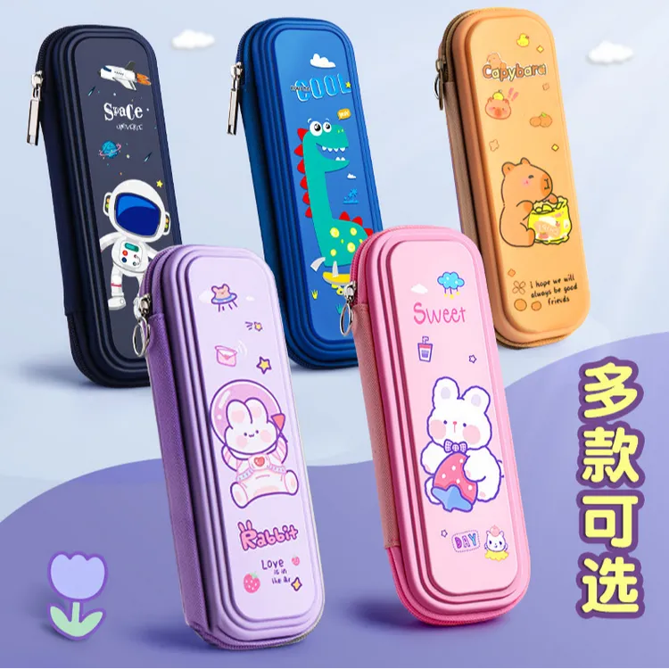 2026新款笔袋ins卡通可爱文具盒女孩铅笔盒防水学生大容量高颜值商品图