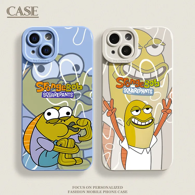 比奇堡居民适用iPhone17ProMax手机壳16苹果15软14瞳影13磨砂1211