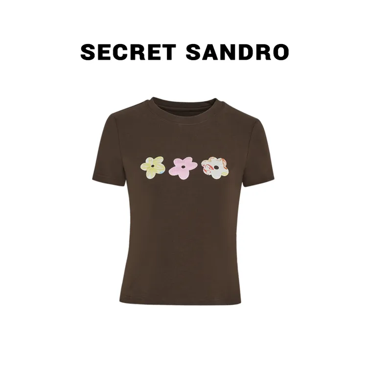 【Secret Sandro】鸥小柒 T恤 T55213168Q