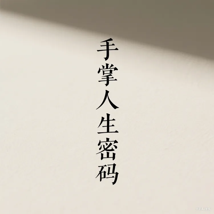 手掌掌纹视频看手掌知人生健康自学素材 五岁抬头福利