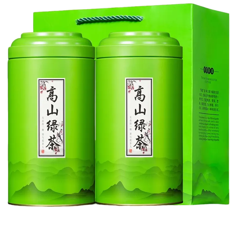 2025头春高山绿茶灌装新茶明前茶昭平绿茶鲜嫩手工罐装好喝实惠