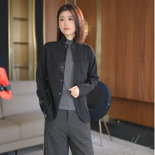 老板娘定制款气质针织西装 MG7055