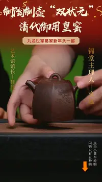 【闪购商品】紫砂茶壶230cc葛家手工紫砂