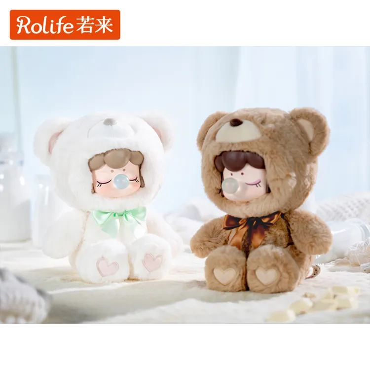 【Nanci毛绒小熊】若来rolife盲盒手办礼物桌面摆件娃娃可爱礼物