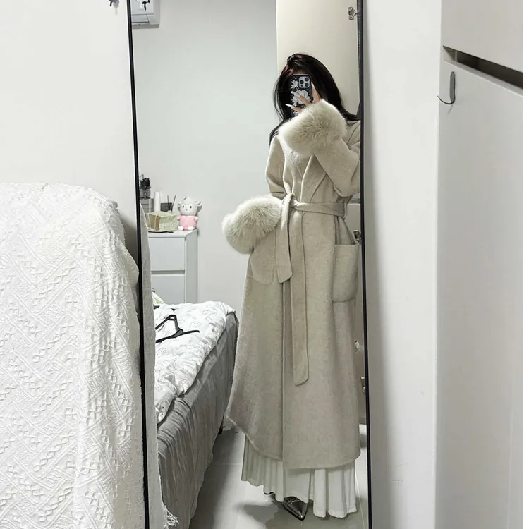 然然高个子韩系财阀千金羽绒大被子2025冬季新款显瘦气质保暖外套