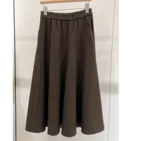 【商场品质】轻熟风复古气质 松紧腰显瘦通勤百搭半身裙 CS 1123