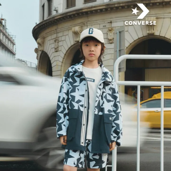 Converse匡威儿童装日常穿搭时尚休闲舒适百搭风衣外套 CV2522569
