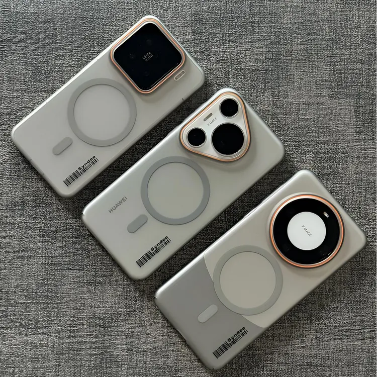 磁吸【雾砂条码】适用华为小米苹果iPhone17pro/13手机壳三星vivo