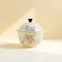 桃枝花茶渣缸烟灰缸