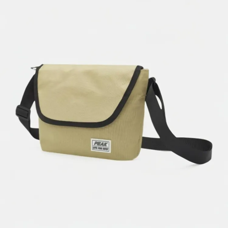 Peak/匹克时尚运动单肩包男士斜挎小方包多功能简约便携户外腰包