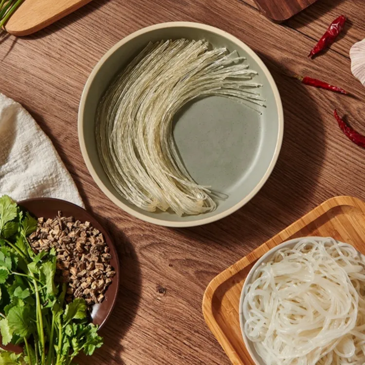 湖北特色荆州葛根粉条不糊汤