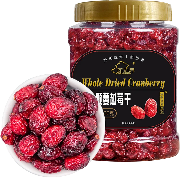 【新边界】整一颗蔓越莓干400g*1罐/*2罐