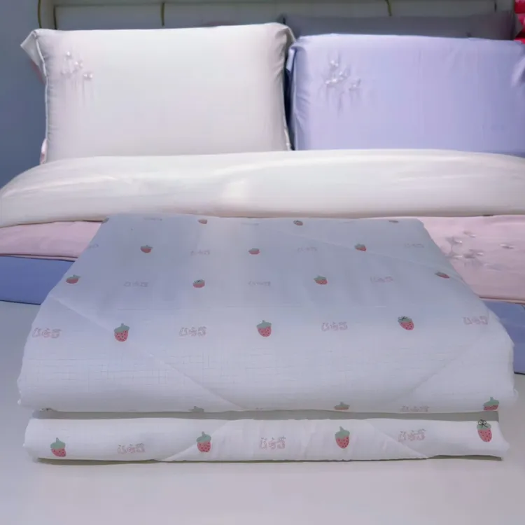 戚加依柔软透气亲肤夏凉被