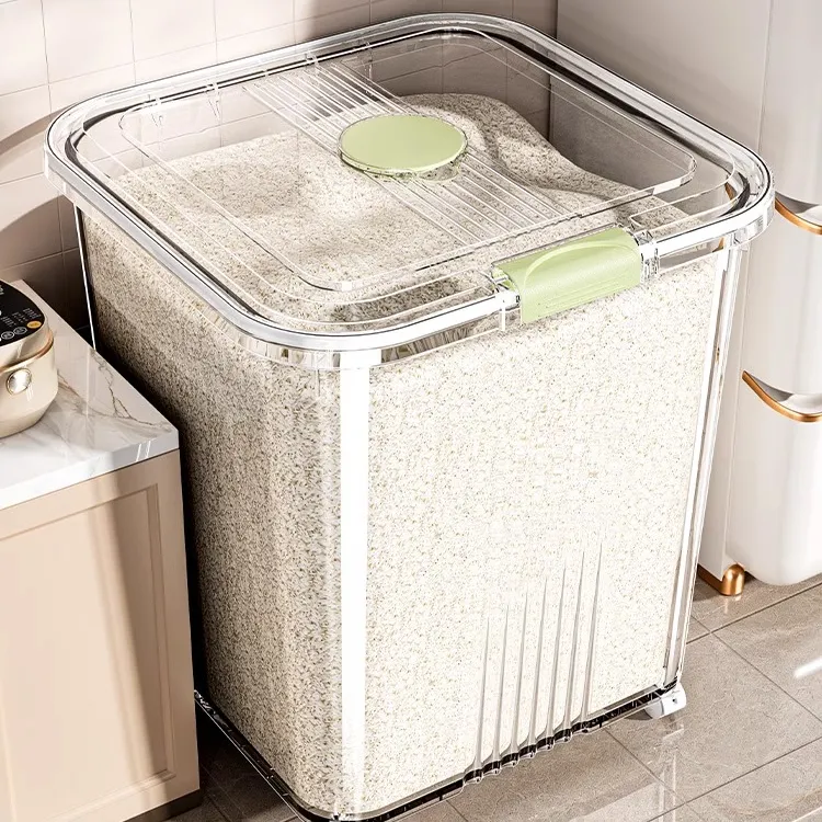 米桶家用防虫防潮密封桶装米桶大米面粉储存罐容器大容量面米桶箱