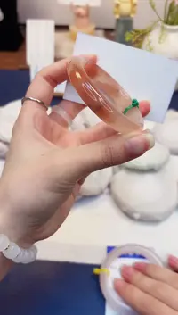 【闪购商品】石英质玉手镯未镶嵌282-财气镯-圈口54