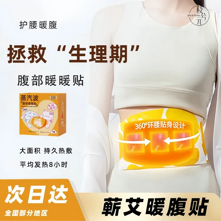 枝兮元暖宫贴暖宝宝圣诞送女友老婆持久发热自发热新年礼物暖腹贴