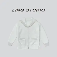 LING/STUDIO『月光罗曼史』100%绵羊毛高级感气质毛衣外套5092607