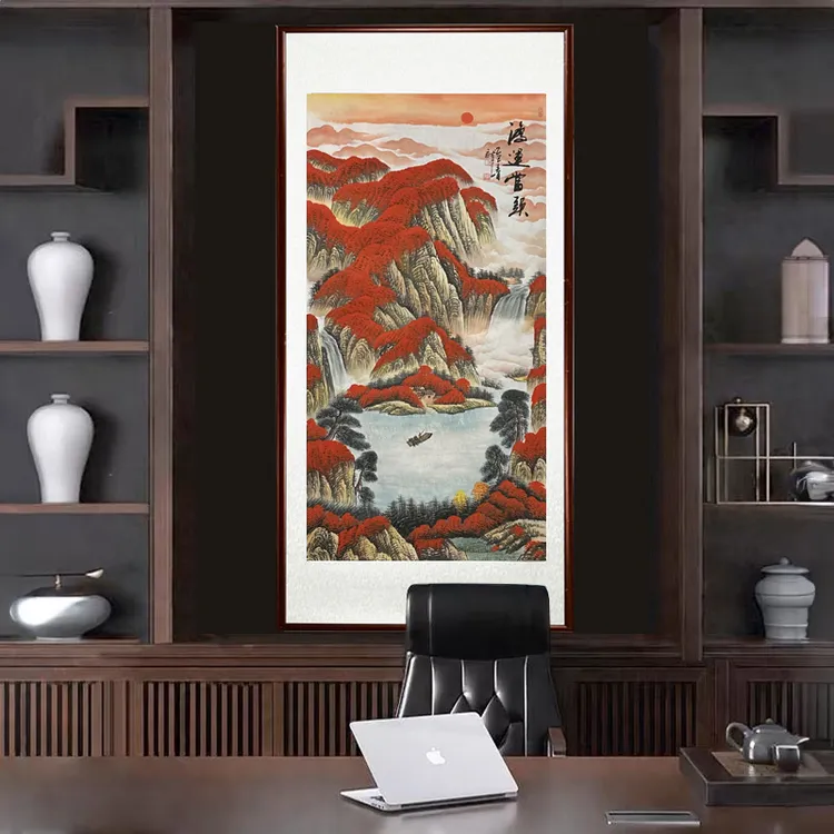 双11 孙献良国画作品 鸿运当头图 纯手绘