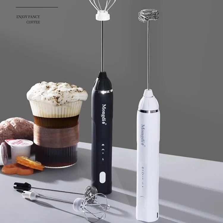 打奶泡器咖啡打泡器家用电动奶泡机牛奶搅拌器小型迷你手持打发器