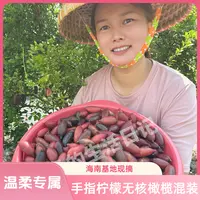 【温柔专属】手指柠檬+无核橄榄鲜果混合装基地直发
