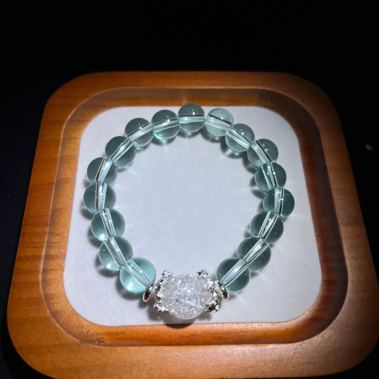 手链 雪花冰块简约高级手串素雅设计夏季送女生礼物高冰