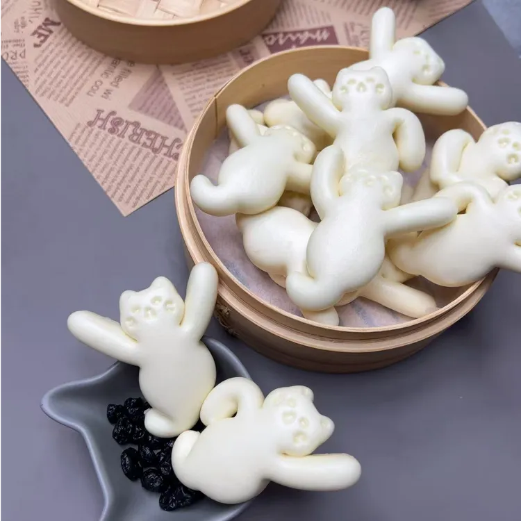 挂杯系列饼干馒头模具挂杯小狗小猫小鱼3D卡通饼干模具DIY