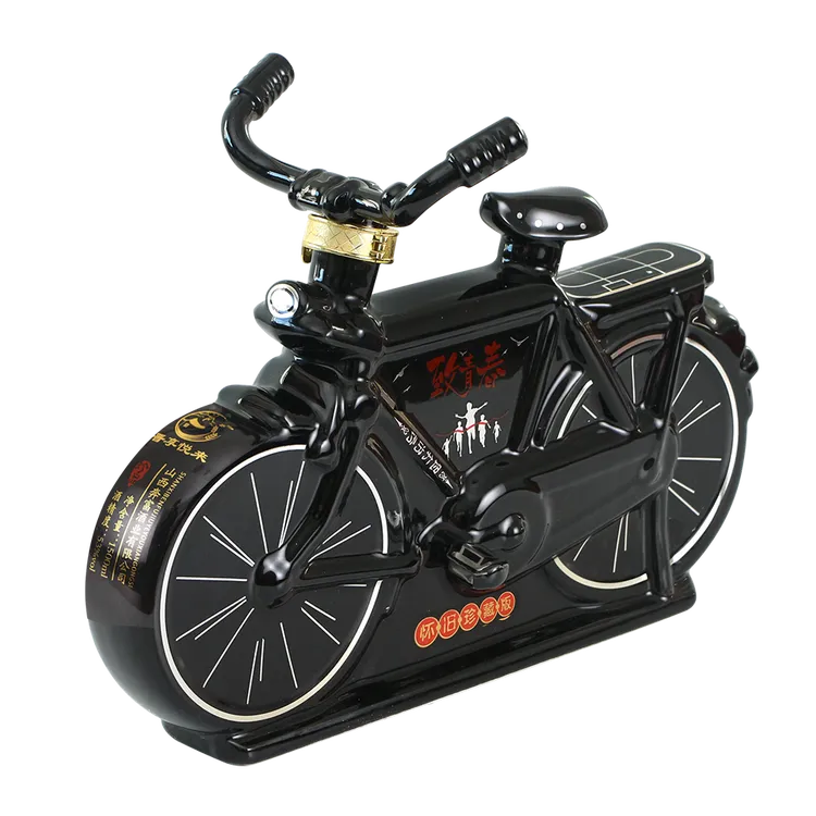 晋享悦来清香型纯粮白酒礼盒经典怀旧自行车收藏酒送礼53%Vol1500